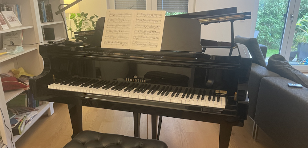 Unterricht mit Bechstein Flügel